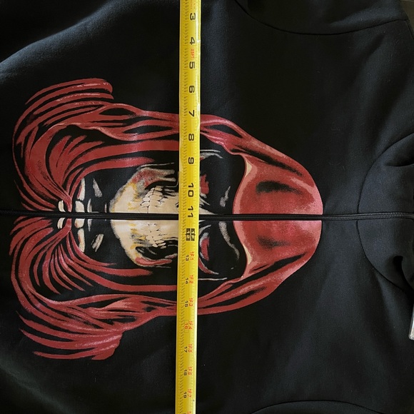 Charades Evil Empire Skull Hoodie Men’s Size Small/Women’s Size Medium BNWT - Picture 9 of 16